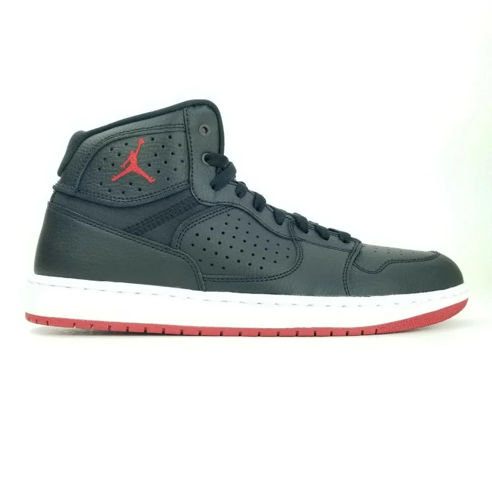 Nike Air Jordan Access Retro Trainers Mens Shoes Black Red AR3762 001 Size 10-15